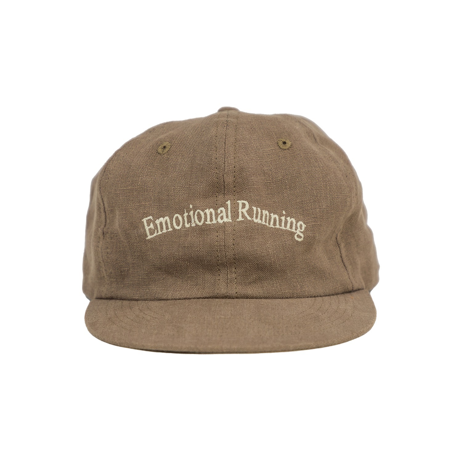 Hermanos Koumori EMOTIONAL RUNNING CAP-BROWN[에르마노스 쿠모리 이모셔널 러닝캡 브라운]
