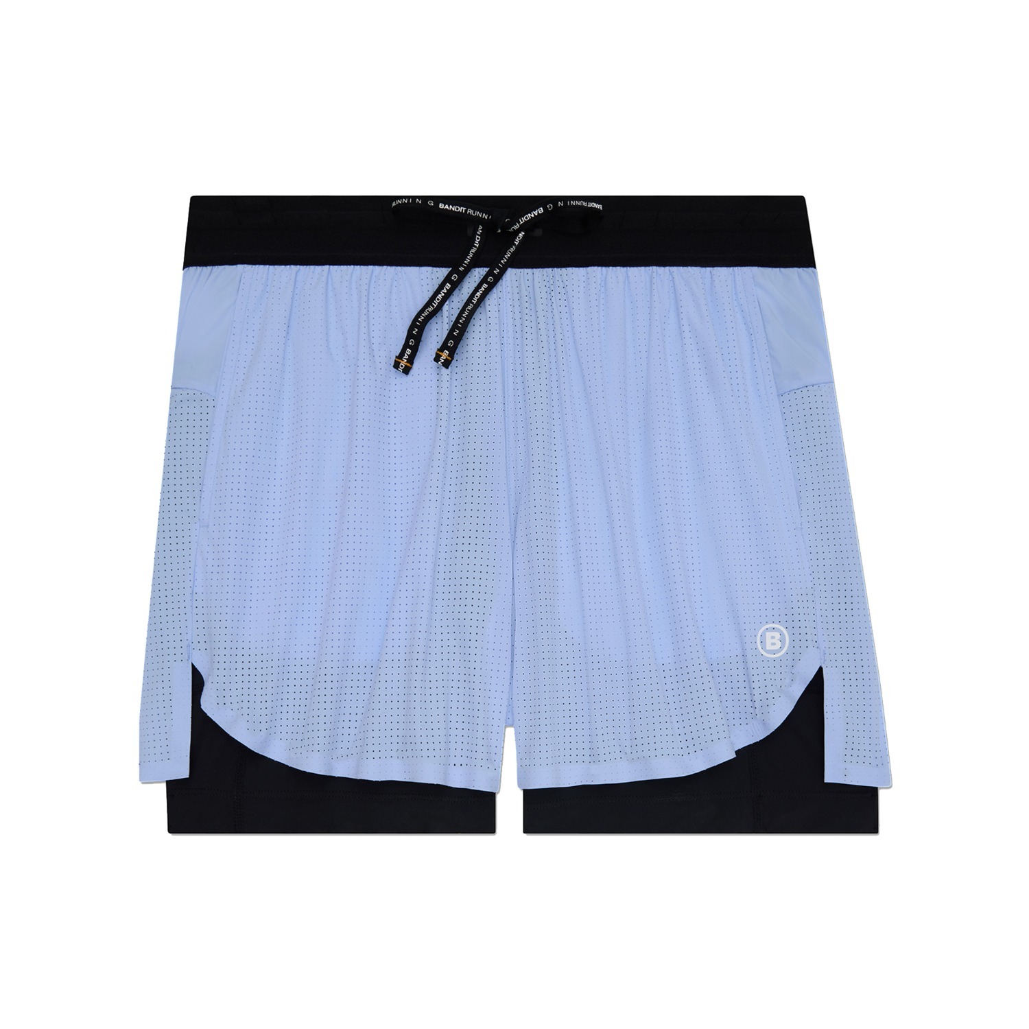Bandit Running Men's Vento™ 2-In-1 Run Short-Breeze Blue [밴디트