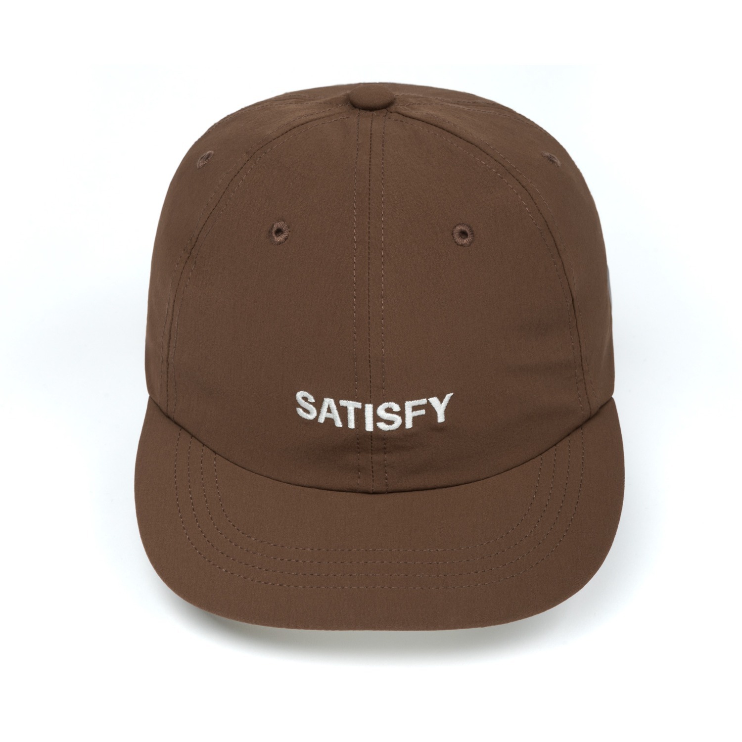 SATISFY PeaceShell™ Running Cap-Brown [새티스파이 피스쉘
