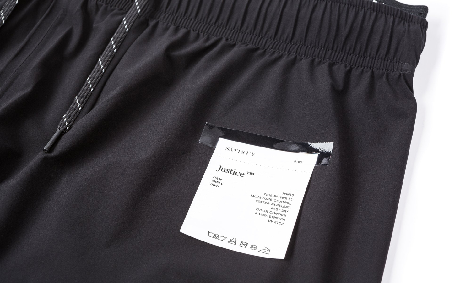 SATISFY JUSTICE™ PANTS BLACK[새티스파이 저스티스™ 팬츠 블랙] - OUT
