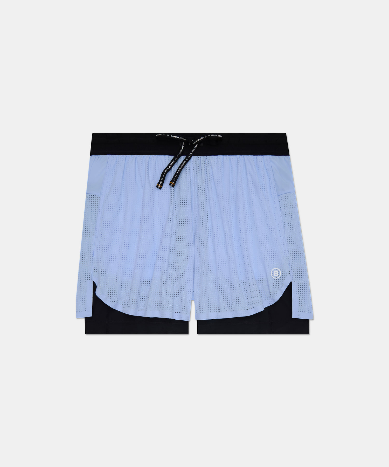 Bandit Running Men's Vento™ 2-In-1 Run Short-Breeze Blue [밴디트