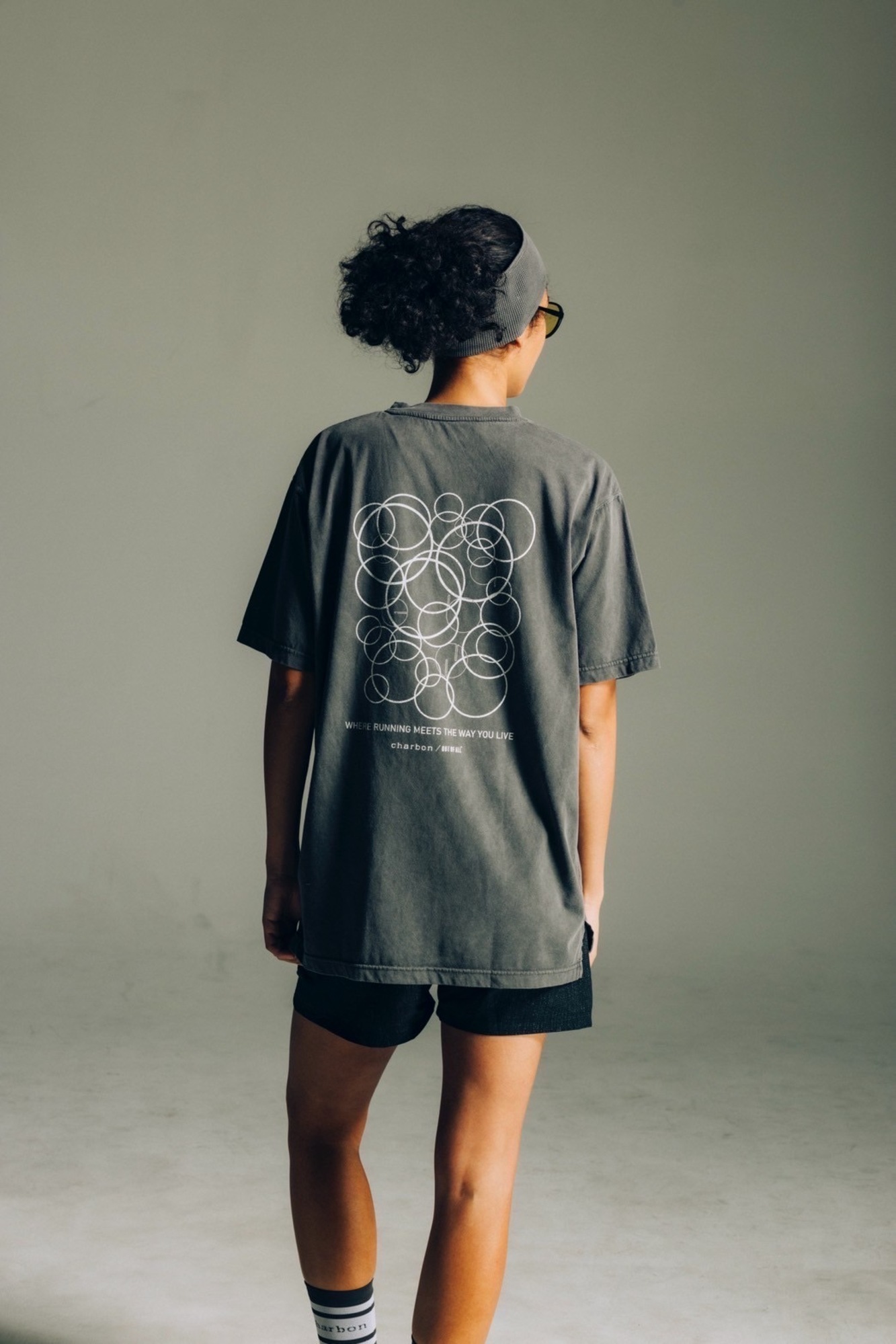 Charbon PIGMENT DYE T-SHIRTS for OUT OF ALL [샤르봉 피그먼트 다이