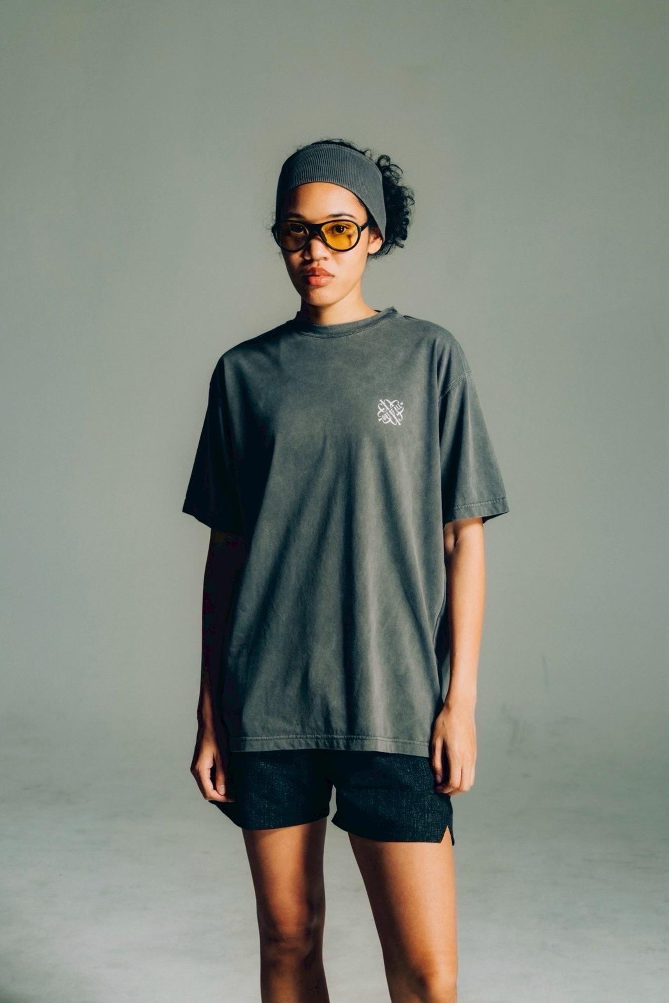 Charbon PIGMENT DYE T-SHIRTS for OUT OF ALL [샤르봉 피그먼트 다이