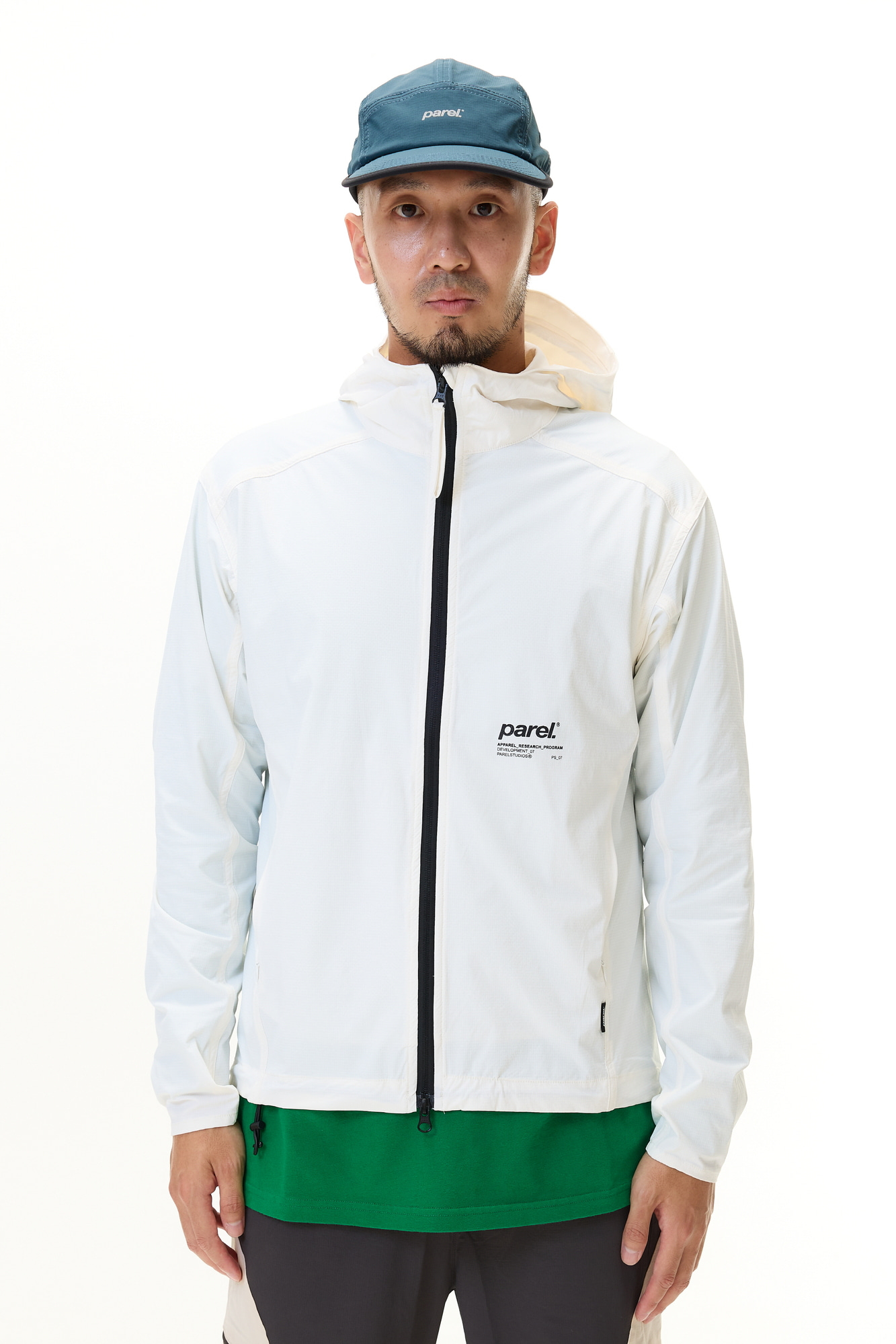 PAREL STUDIOS TEIDE JACKET-WHITE[패럴 스튜디오 테이데 자켓-스틸