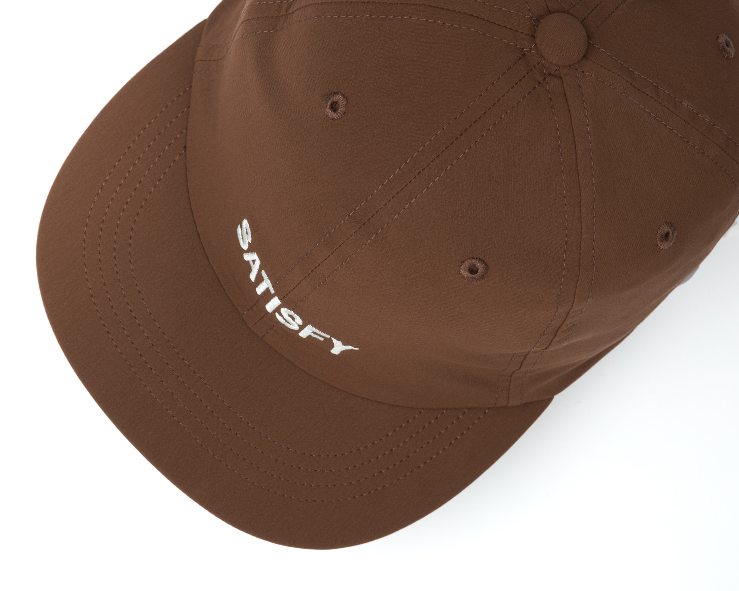 SATISFY PeaceShell™ Running Cap-Brown [새티스파이 피스쉘