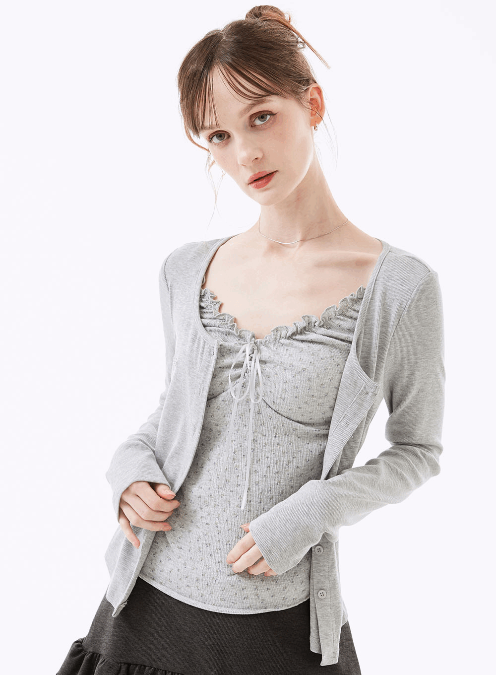 파렌트 나시 레이어드 긴팔티