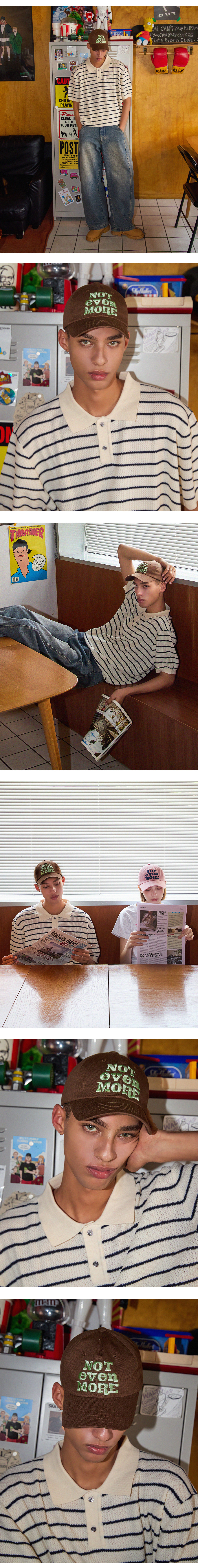 BALL CAP - 6 COLORS BROWN
