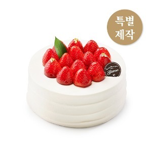 딸기 생크림 케이크 (특별 제작)