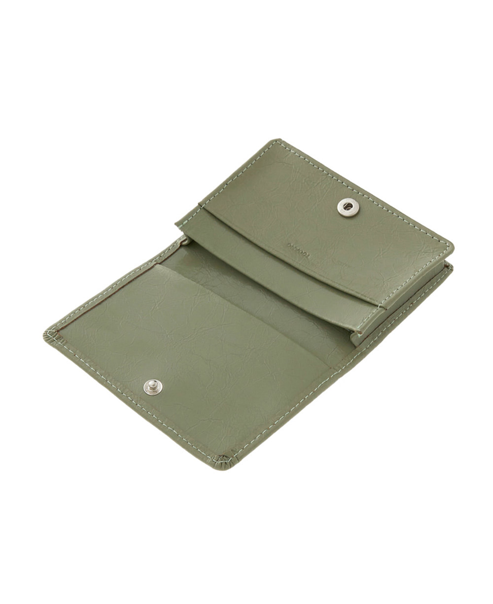 투아모 Bella Pocket Card Wallet 벨라 포켓 카드지갑 올리브 [소가죽]