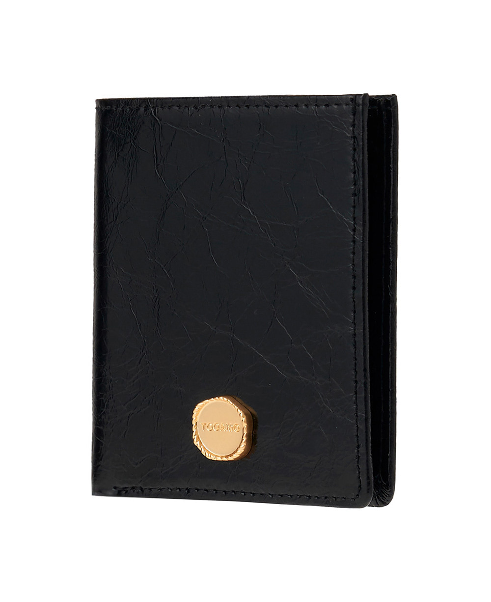 투아모 Bella Frame Wallet 벨라 프레임 반지갑 블랙 [소가죽]