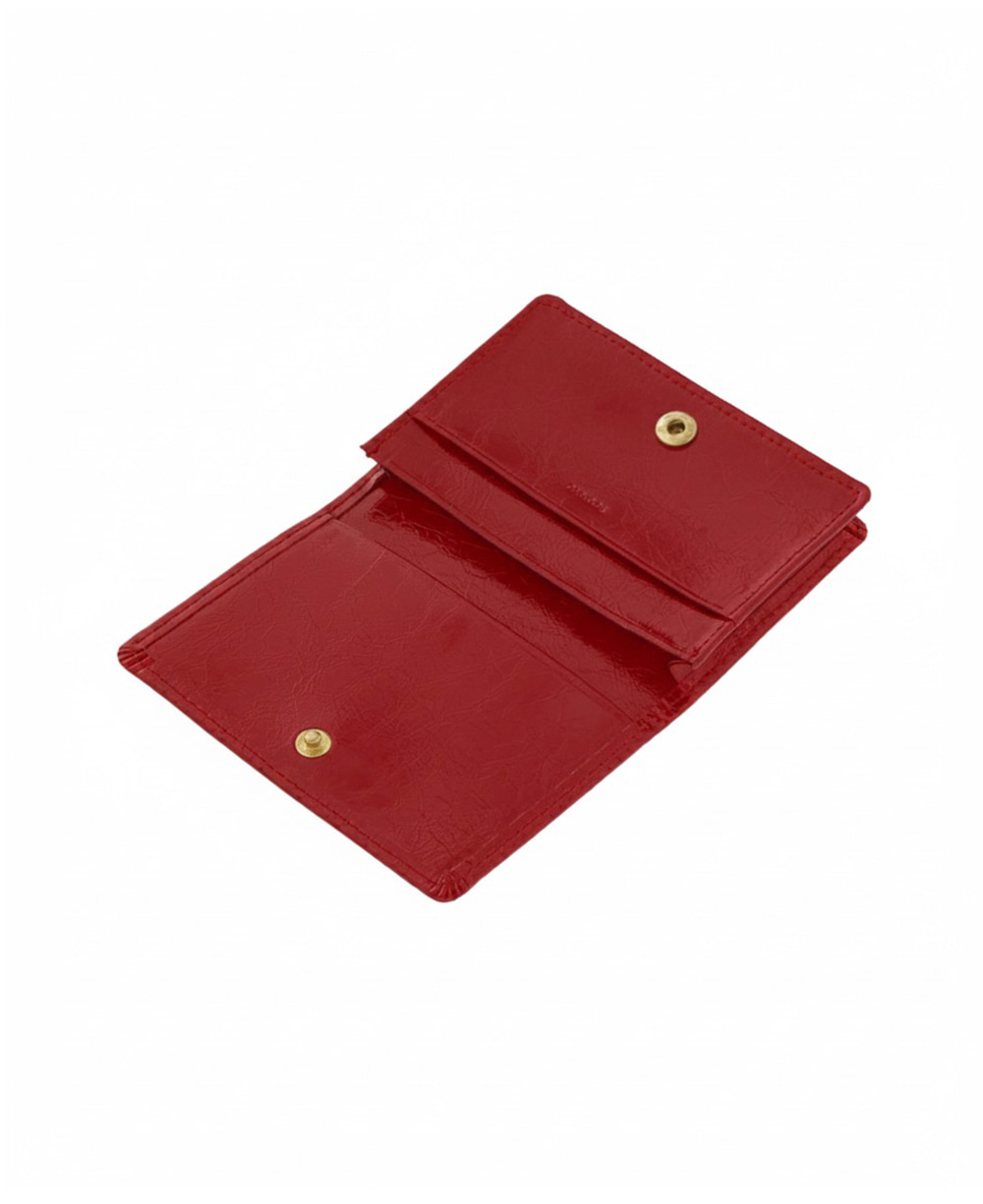 투아모 Bella Pocket Card Wallet 벨라 포켓 카드지갑 레드 [소가죽]