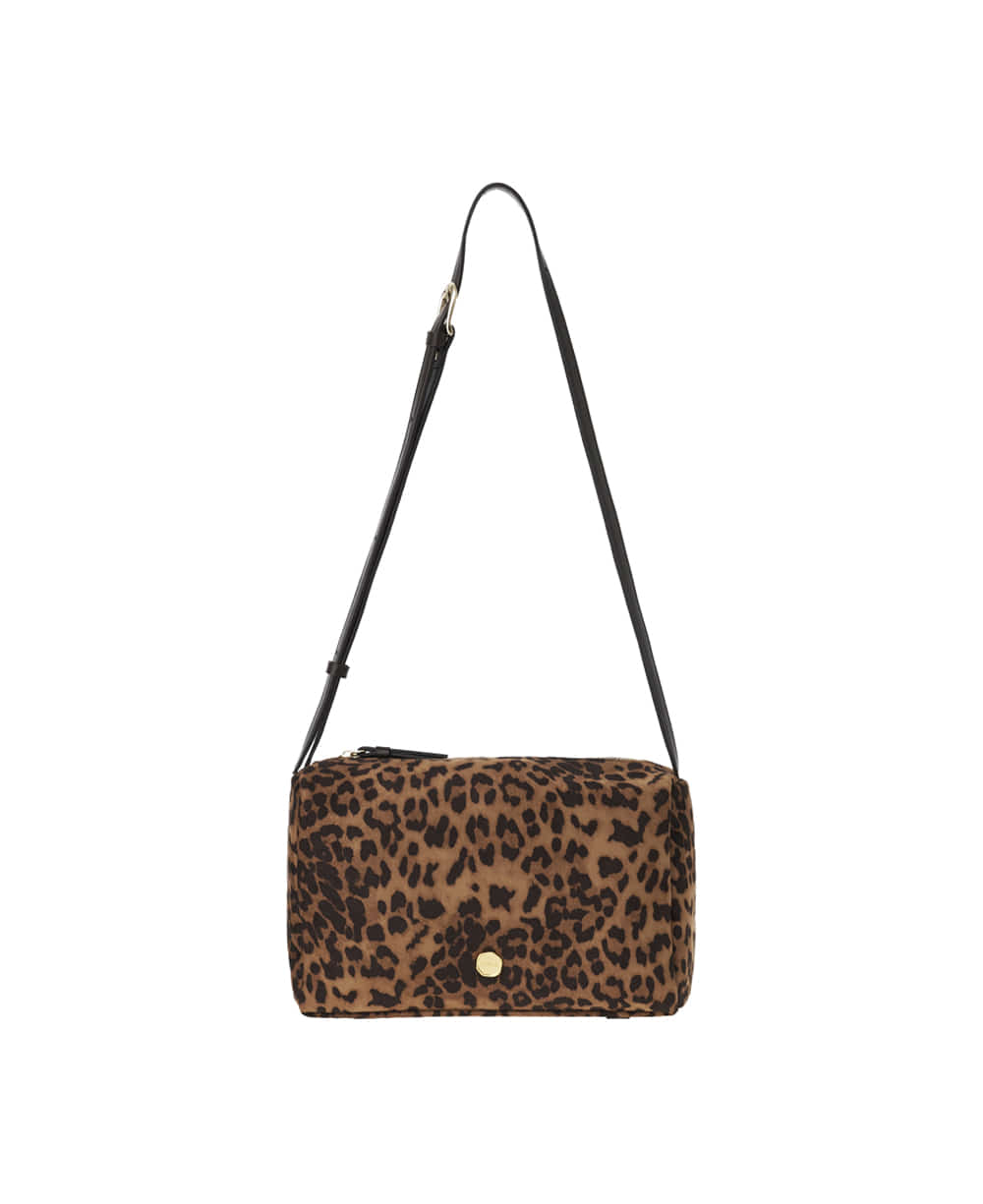 투아모 Bella Suede Box bag 벨라 스웨이드 박스백 / 레오파드