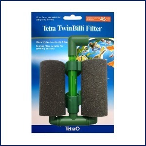 테트라 미니 쌍기 스펀지필터 [Tetra Twinbilli Filter] (소)
