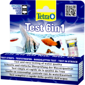 테트라 TEST 6in1 [pH KH GH NO2 NO3 Cl2]