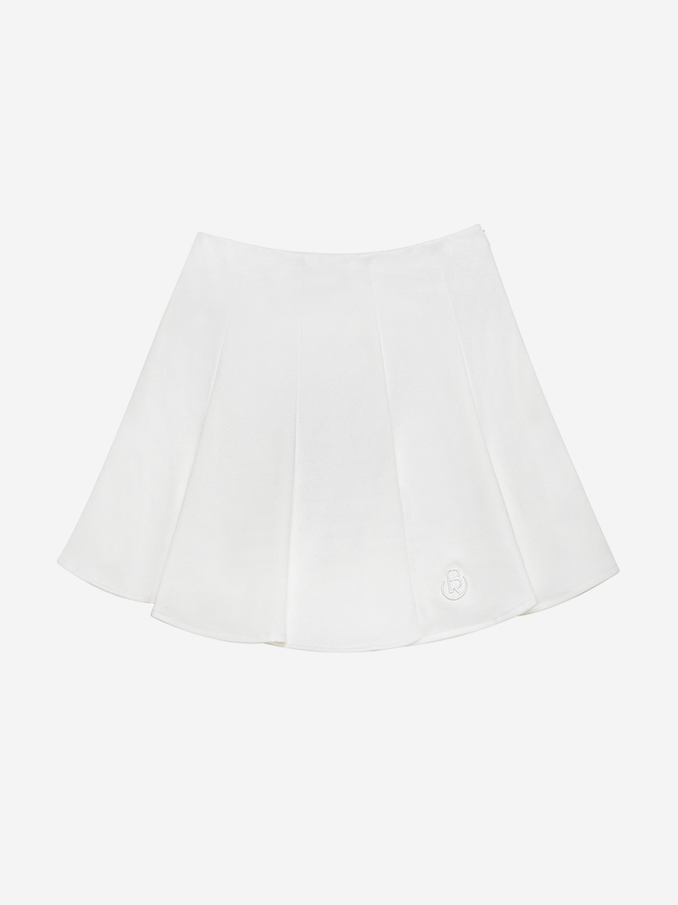 Signature Flare Skirt (white)