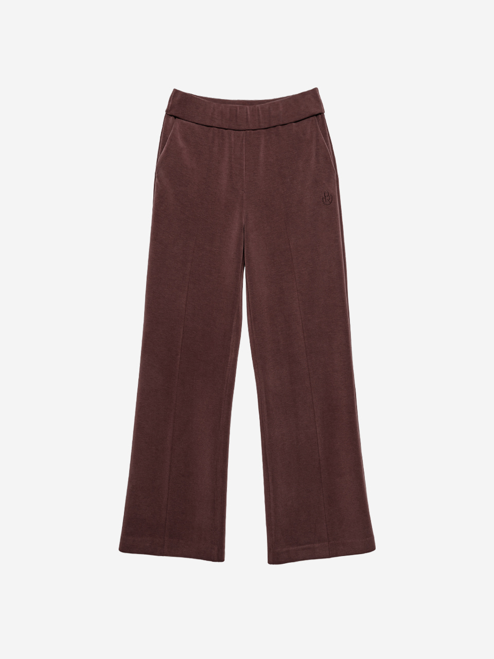 Modal Straight Pants (red brown)