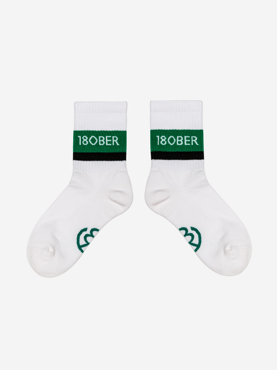 Premium Color Crew Socks (green)