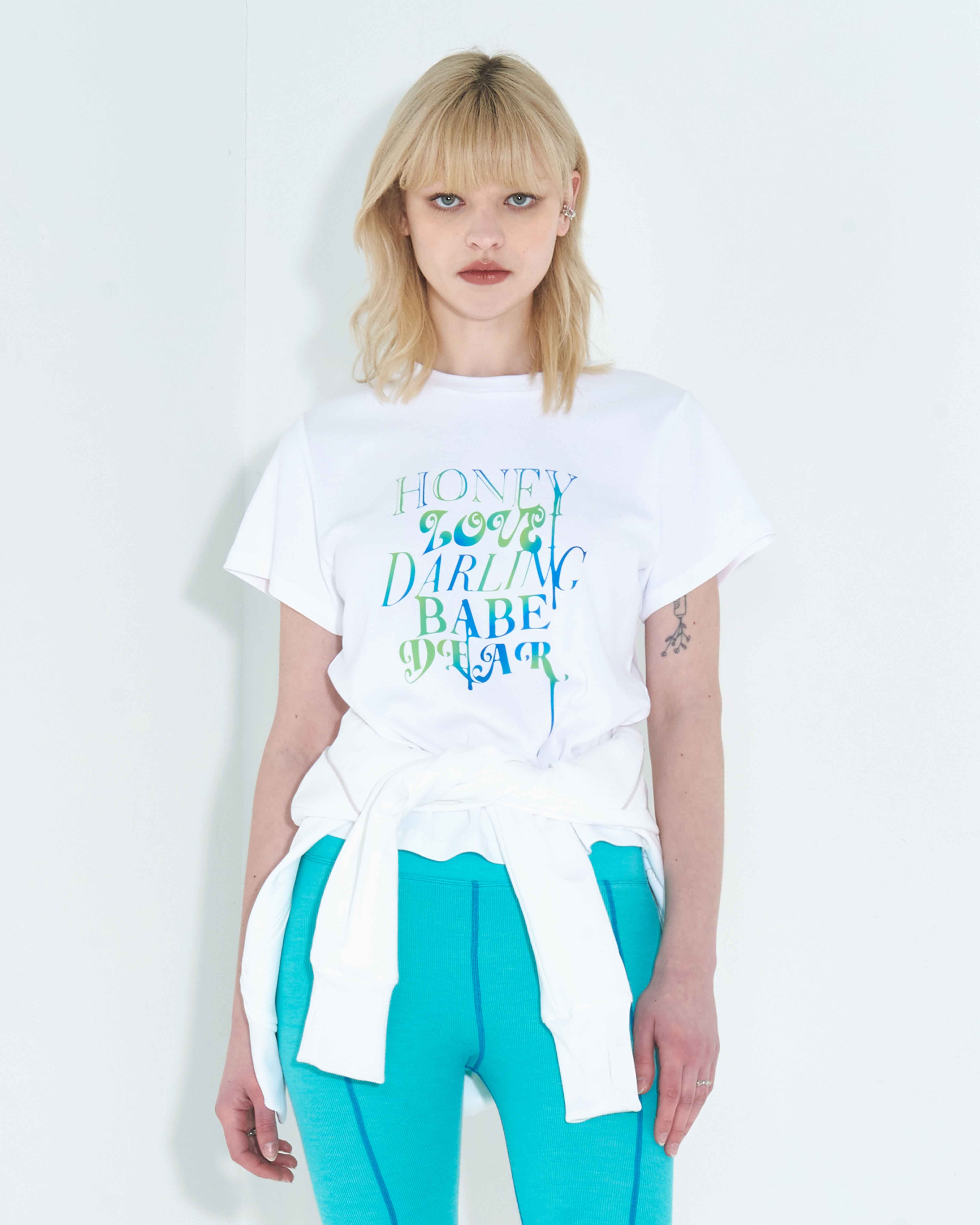 Summer Lovers Dripping T-Shirt _ White