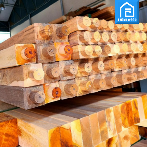 부켈라 원주목 원형목재 나무기둥 나무말뚝 휀스 반원주목 주문재