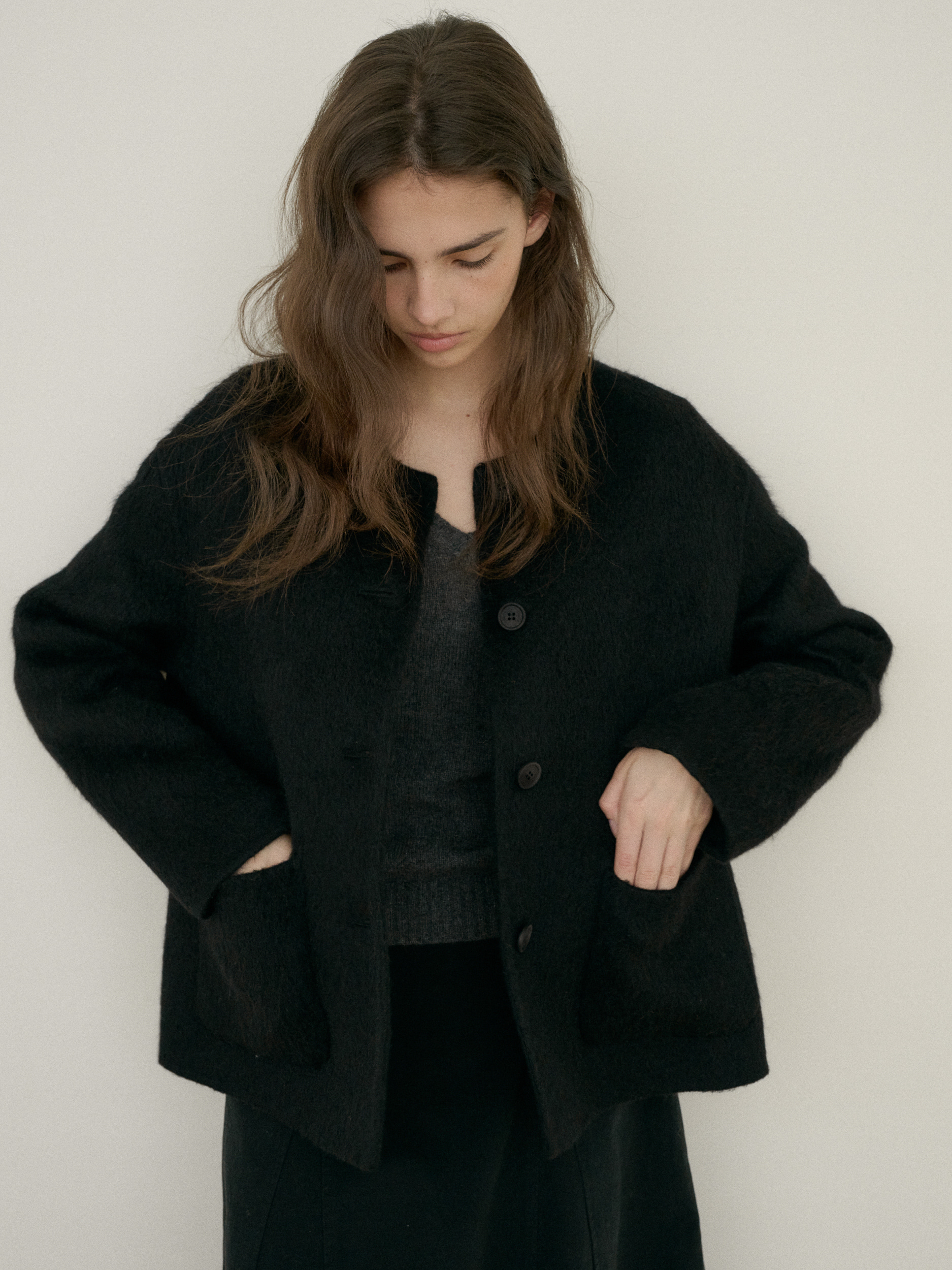 [2nd] Jane Suri Alpaca Jacket - ounce