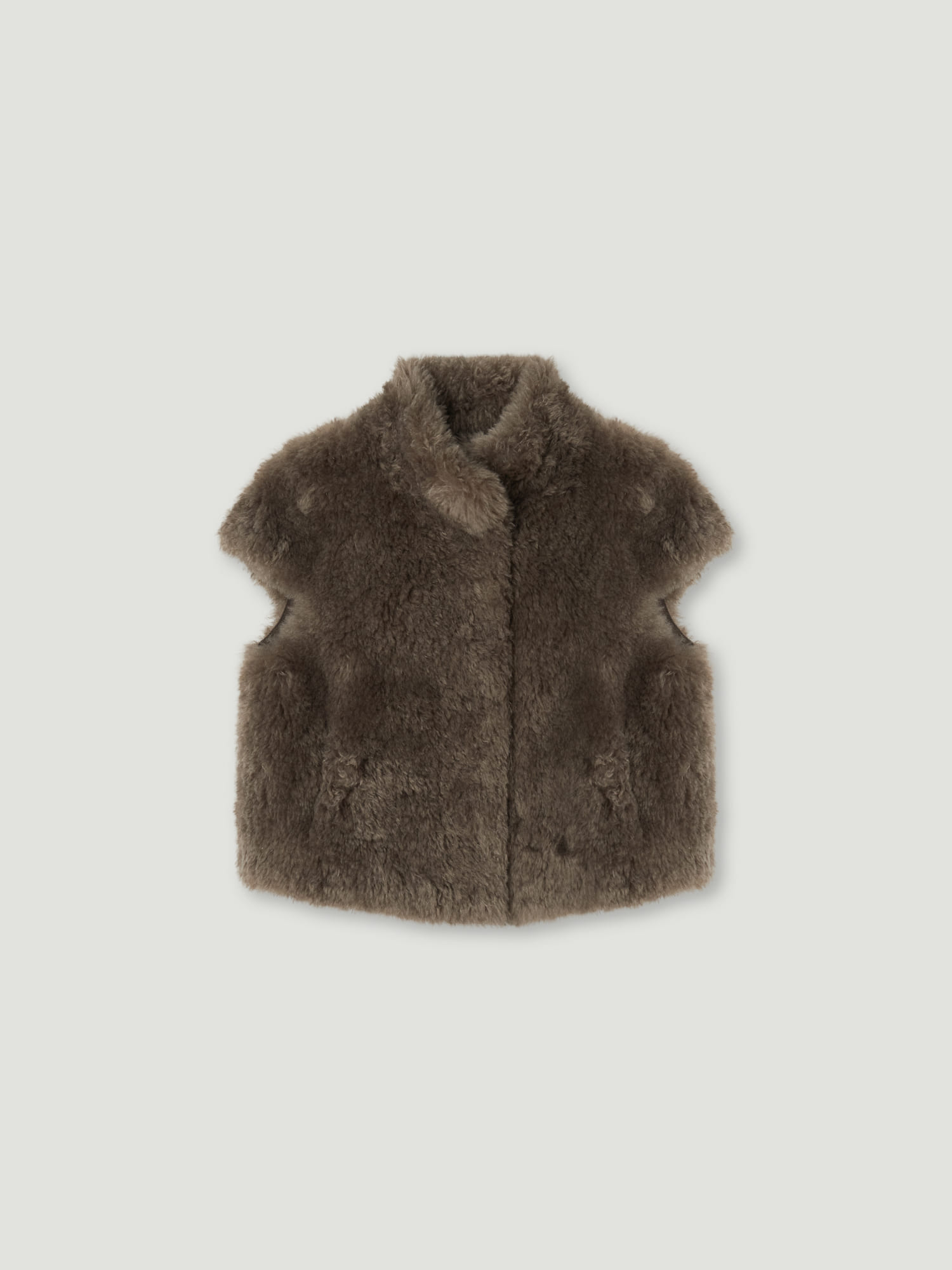 [3rd] Louvre Half Faux Fur Jacket - ounce