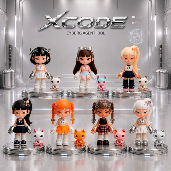 XCODE First Mission Series Random Collectible Figure