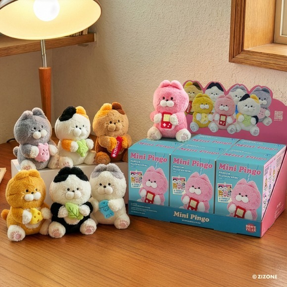MINI PINGO Random Plush Keyring