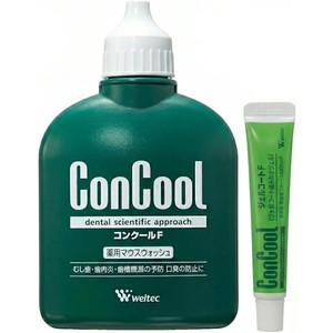 코ンクールF 본체 100mL + 젤코트F 5g 체험 세트 - 구강 관리