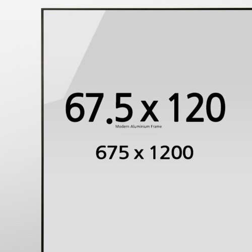 67.5x120 대형 알루미늄 액자 감성 컬러 슬림 프레임