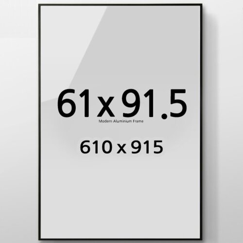 61x91.5 대형 알루미늄 액자 감성 컬러 슬림 프레임