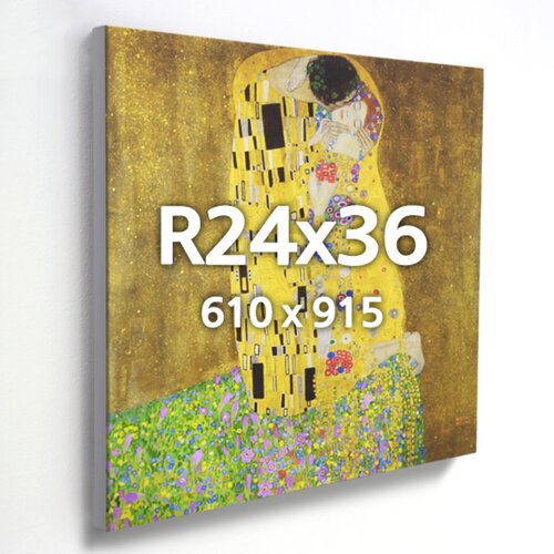 R24x36 대형 캔버스 액자 우드 프레임