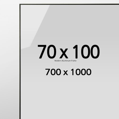 70x100 대형 알루미늄 액자 감성 컬러 슬림 프레임