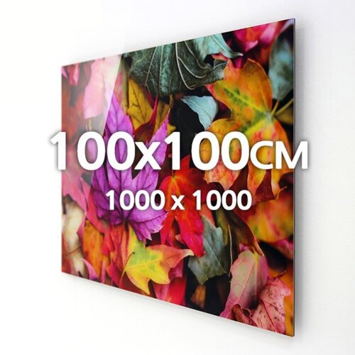 대형 100x100 정사각 압축 아크릴 디아섹 액자