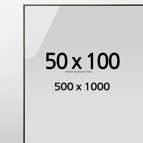 50x100 대형 알루미늄 액자 감성 컬러 슬림 프레임