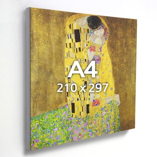 A4 캔버스 액자우드 프레임