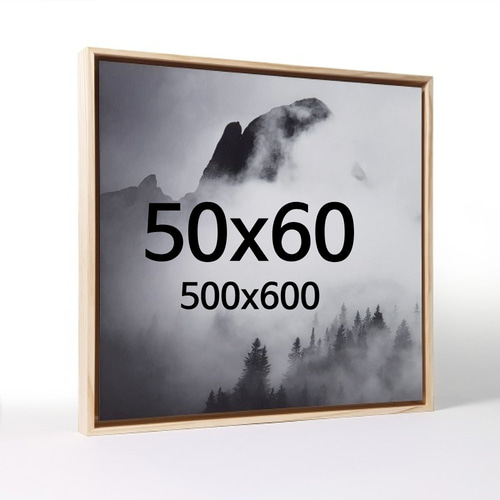 띄움 50x60 우드 액자 나무 프레임