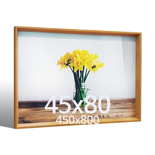 깊은경사  45x80 우드 액자 나무 프레임