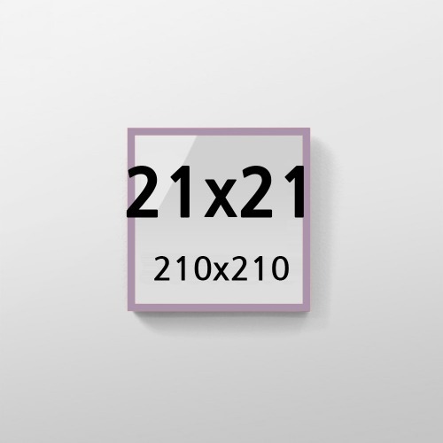 21x21 정사각 알루미늄 액자 감성 컬러 슬림 프레임