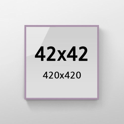 42x42 정사각 알루미늄 액자 감성 컬러 슬림 프레임