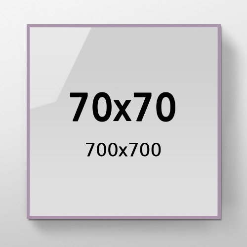 70x70 대형 정사각 알루미늄 액자 감성 컬러 슬림 프레임