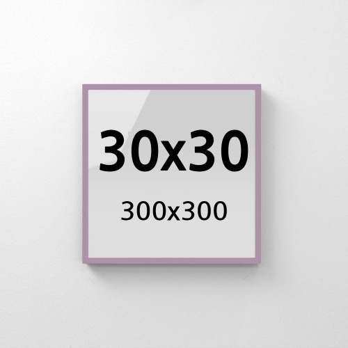 30x30 정사각 알루미늄 액자 감성 컬러 슬림 프레임