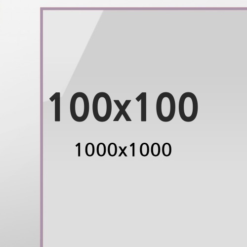 100x100 대형 정사각 알루미늄 액자 감성 컬러 슬림 프레임