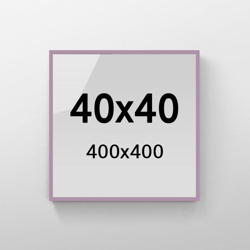 40x40 정사각 알루미늄 액자 감성 컬러 슬림 프레임