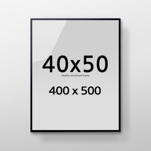 경사 프레임 40x50 알루미늄 액자 인테리어 포스터용