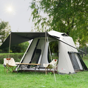 Alltel 비닐 텐트 야외 휴대용 접는 필드 캠핑 캠핑 장비 완전 자동 농축  P8233