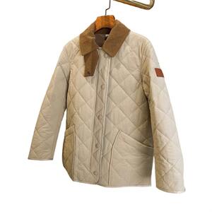 DAHUALIAN 빈티지 다운 점퍼 체크 코튼 재킷 럭셔리 가을 겨울 패션