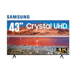 삼성 43인치 Crystal UHD 4K 스마트 TV 43TU7000 스탠드 벽걸이 티비