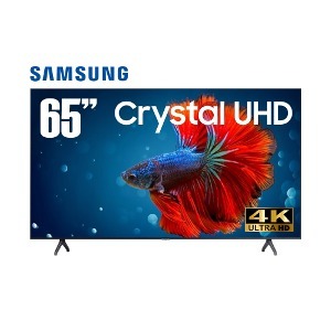 삼성 65인치 Crystal UHD 4K 스마트 TV 65AU7000 스탠드 벽걸이 티비