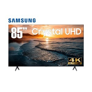 삼성 85인치 Crystal UHD 4K 스마트 TV 85AU7000 스탠드 벽걸이 티비