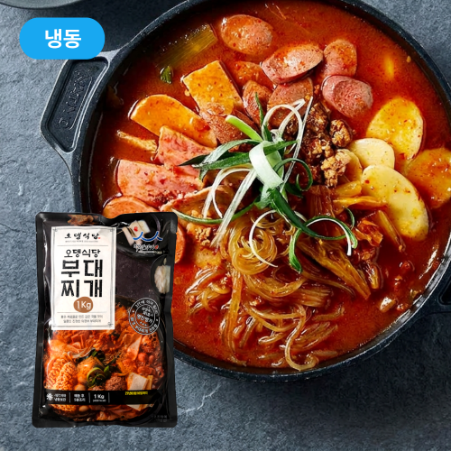 오뎅식당 부대찌개 1kg(냉동) · 사진: 오뎅식당 공식 온라인몰